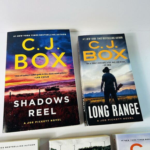 CJ Box Book Lot of 5 Joe Pickett Series PB 11 17 19 20 22 Western Mystery - Picture 3 of 8